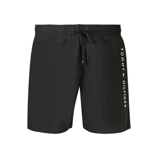 Maillot de bain homme Tommy Hilfiger à fond noir - TOMMY HILFIGER