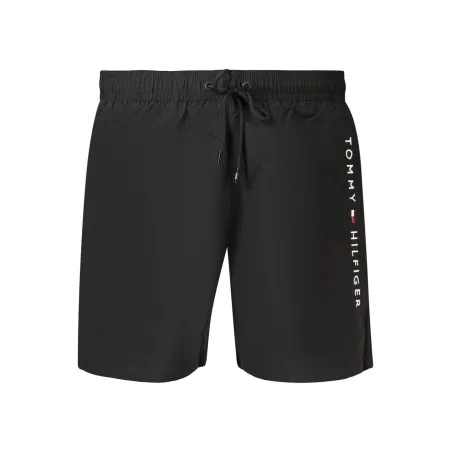Maillot de bain homme Tommy Hilfiger à fond noir - TOMMY HILFIGER