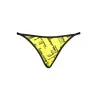 KARL LAGERFELD BEACHWEAR BAS DE MAILLOT DE BAIN FEMME JAUNE - KARL LAGERFELD BEACHWEAR