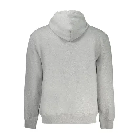 SWEAT-SHIRT FERMÉ CALVIN KLEIN POUR HOMME, GRIS - CALVIN KLEIN