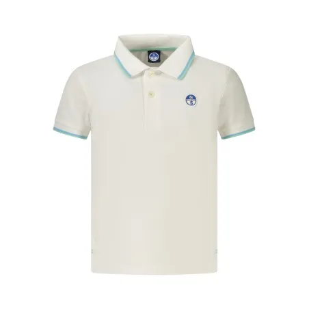 Polo à manches courtes pour enfant North Sails, blanc - NORTH SAILS