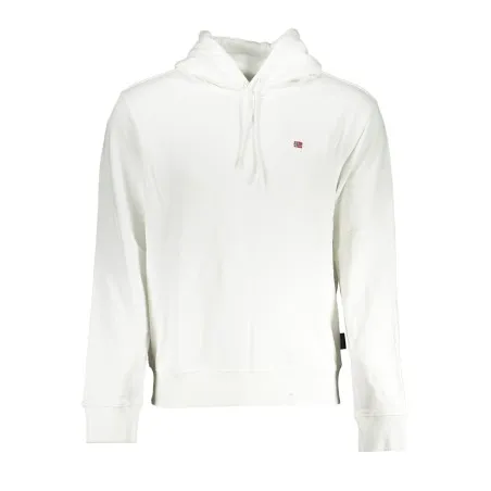 NAPAPIJRI SWEAT-SHIRT ZIPPÉ BLANC HOMME - NAPAPIJRI