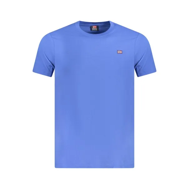 T-SHIRT À MANCHES COURTES POUR HOMME NORVÈGE 1963 BLEU - NORWAY 1963