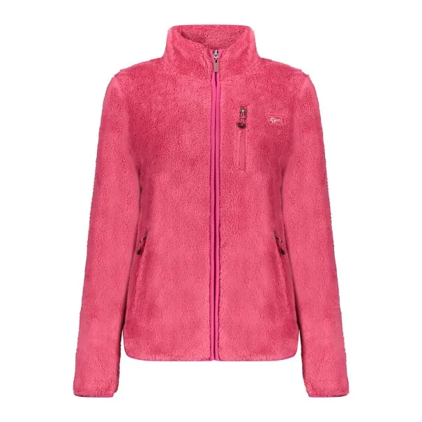 SWEAT-SHIRT FEMME ROSE À FERMETURE ÉCLAIR NORVÈGE 1963 - NORWAY 1963