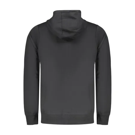 SWEAT-SHIRT NOIR À FERMETURE ÉCLAIR POUR HOMME NORVÈGE 1963 - NORWAY 1963