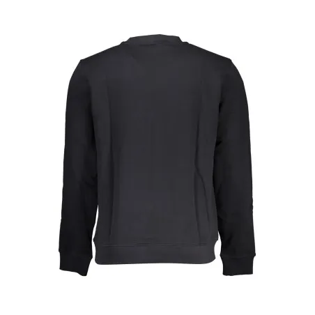NAPAPIJRI SWEAT-SHIRT SANS FERMETURE ÉCLAIR NOIR POUR HOMMES - NAPAPIJRI