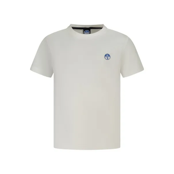 T-shirt à manches courtes North Sails pour enfants, blanc - NORTH SAILS