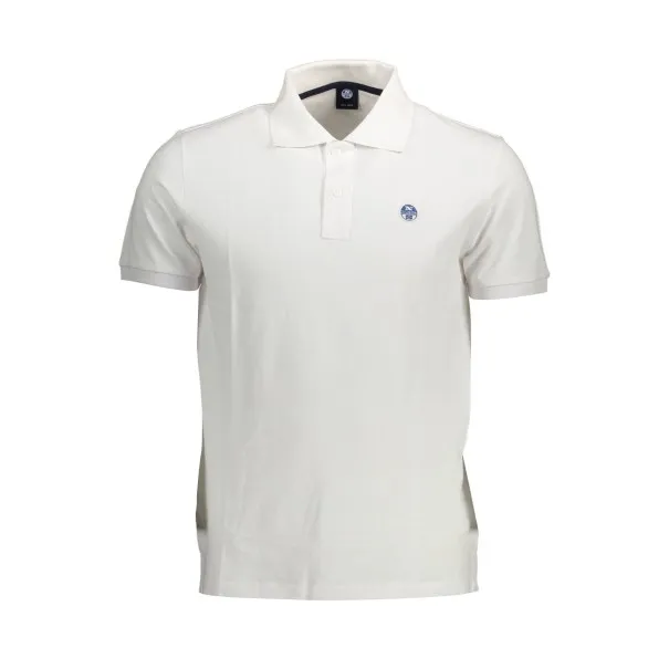 POLO À MANCHES COURTES POUR HOMME NORTH SAILS BLANC - NORTH SAILS