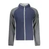 SWEAT-SHIRT ZIPPÉ BLEU POUR HOMME NORVÈGE 1963 - NORWAY 1963