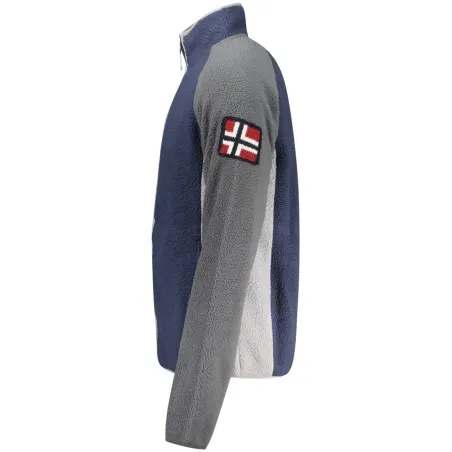 SWEAT-SHIRT ZIPPÉ BLEU POUR HOMME NORVÈGE 1963 - NORWAY 1963