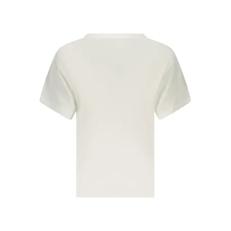 T-shirt blanc à manches courtes Pepe Jeans pour femme - PEPE JEANS