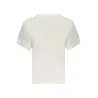 T-shirt blanc à manches courtes Pepe Jeans pour femme - PEPE JEANS