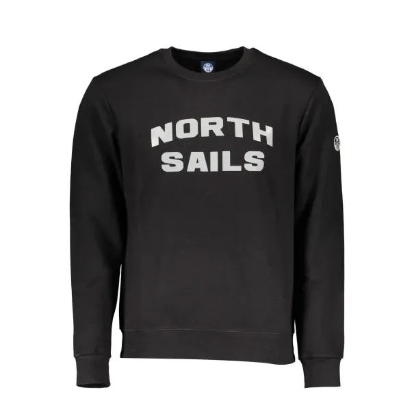 Sweat-shirt zippé noir pour homme North Sails - NORTH SAILS