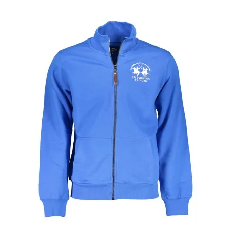Sweat-shirt zippé bleu pour homme LA MARTINA - LA MARTINA