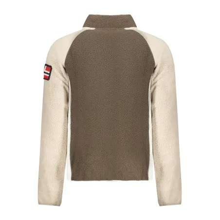 Sweat-shirt zippé marron pour homme Norvège 1963 - NORWAY 1963