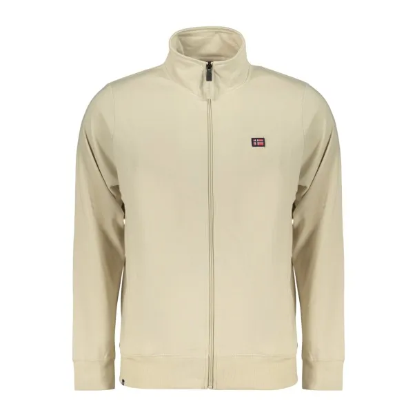 SWEAT-SHIRT BEIGE FERMETURE ÉCLAIR POUR HOMME NORVÈGE 1963 - NORWAY 1963
