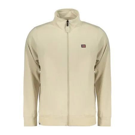 SWEAT-SHIRT BEIGE FERMETURE ÉCLAIR POUR HOMME NORVÈGE 1963 - NORWAY 1963