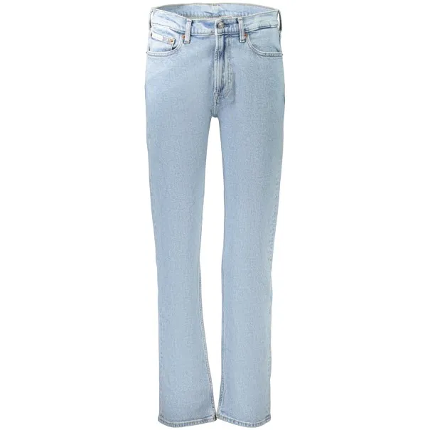 JEANS EN DENIM CALVIN KLEIN POUR HOMME, BLEU - CALVIN KLEIN