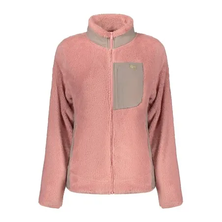 SWEAT-SHIRT FEMME ROSE À FERMETURE ÉCLAIR NORVÈGE 1963 - NORWAY 1963