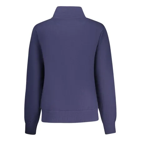 SWEAT-SHIRT BLEU À FERMETURE ÉCLAIR POUR FEMME LAURA BIAGIOTTI - LAURA BIAGIOTTI