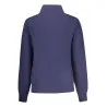 SWEAT-SHIRT BLEU À FERMETURE ÉCLAIR POUR FEMME LAURA BIAGIOTTI - LAURA BIAGIOTTI