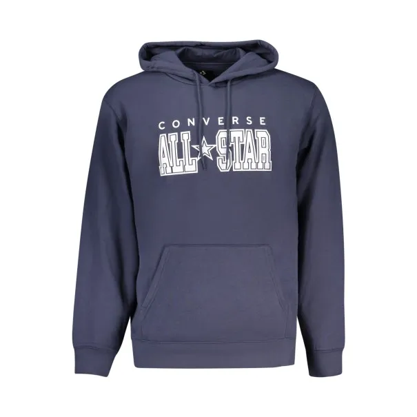 SWEAT-SHIRT BLEU À FERMETURE ÉCLAIR CONVERSE POUR HOMME - CONVERSE