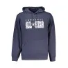 SWEAT-SHIRT BLEU À FERMETURE ÉCLAIR CONVERSE POUR HOMME - CONVERSE
