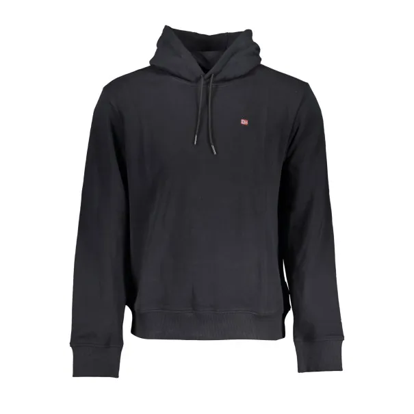 NAPAPIJRI SWEAT-SHIRT ZIPPÉ NOIR POUR HOMMES - NAPAPIJRI