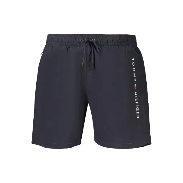 Maillot de bain homme Tommy Hilfiger à fond bleu - TOMMY HILFIGER