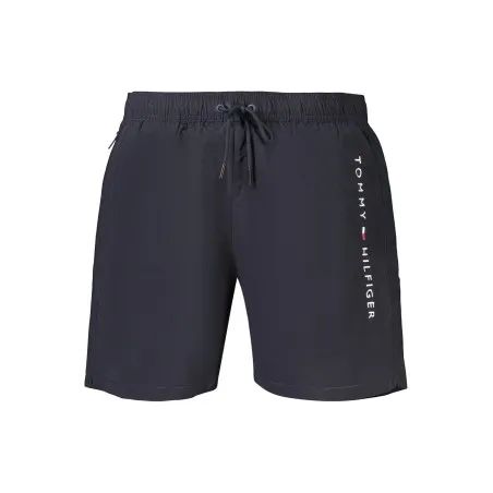 Maillot de bain homme Tommy Hilfiger à fond bleu - TOMMY HILFIGER