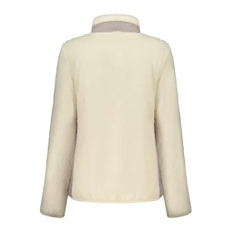 SWEAT-SHIRT BLANC À FERMETURE ÉCLAIR POUR FEMMES NORVÈGE 1963 - NORWAY 1963