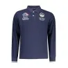 Polo à manches longues pour homme North Sails, bleu - NORTH SAILS