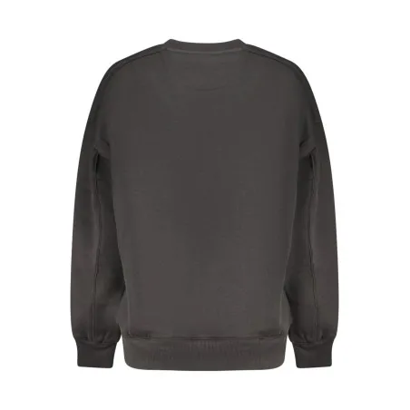 SWEAT-SHIRT NOIR À FERMETURE ÉCLAIR GUESS JEANS POUR FEMME - GUESS JEANS