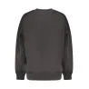 SWEAT-SHIRT NOIR À FERMETURE ÉCLAIR GUESS JEANS POUR FEMME - GUESS JEANS