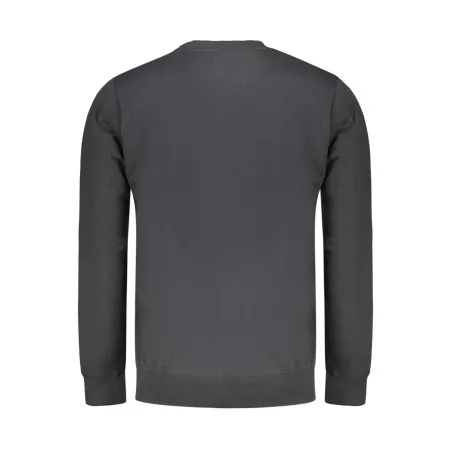 SWEAT-SHIRT NOIR À FERMETURE ÉCLAIR POUR HOMME NORVÈGE 1963 - NORWAY 1963