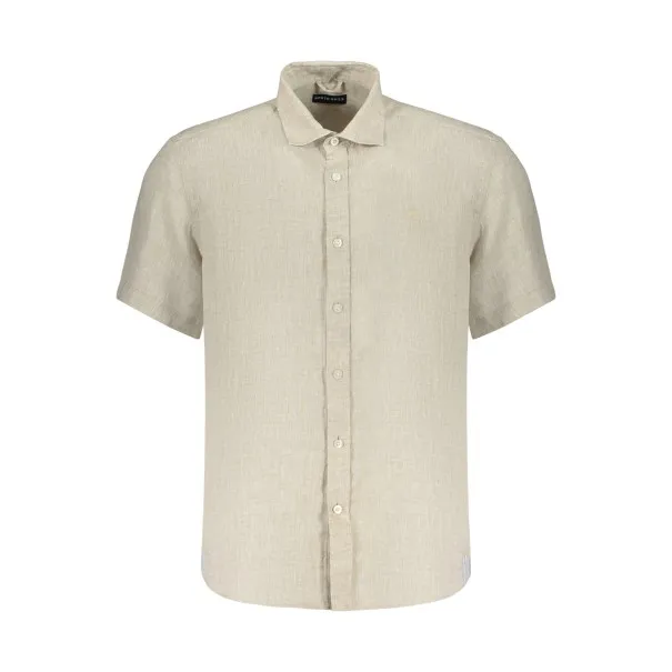 Chemise à manches courtes pour homme North Sails, beige - NORTH SAILS