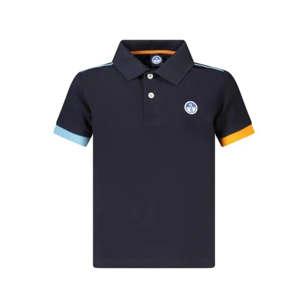 Polo à manches courtes pour enfants North Sails, bleu - NORTH SAILS
