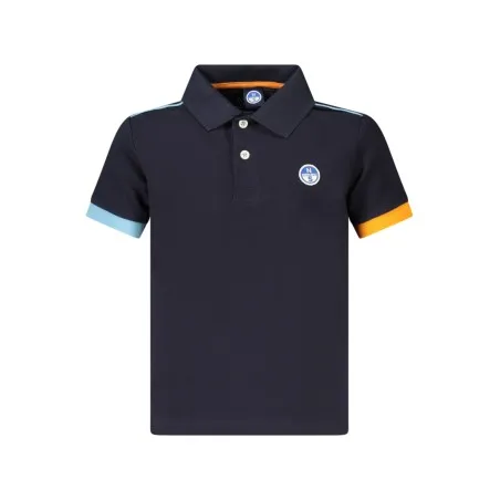 Polo à manches courtes pour enfants North Sails, bleu - NORTH SAILS