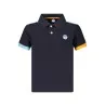 Polo à manches courtes pour enfants North Sails, bleu - NORTH SAILS