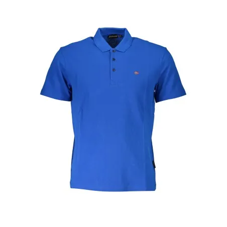 NAPAPIJRI POLO MANCHES COURTES HOMME BLEU - NAPAPIJRI
