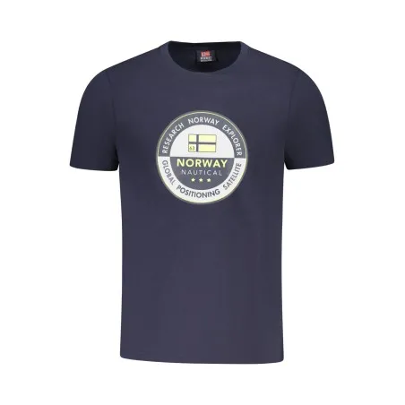 T-SHIRT MANCHES COURTES HOMME NORVÈGE 1963 BLEU - NORWAY 1963