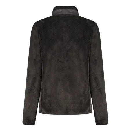 SWEAT-SHIRT NOIR À FERMETURE ÉCLAIR POUR FEMMES NORVÈGE 1963 - NORWAY 1963