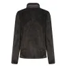 SWEAT-SHIRT NOIR À FERMETURE ÉCLAIR POUR FEMMES NORVÈGE 1963 - NORWAY 1963