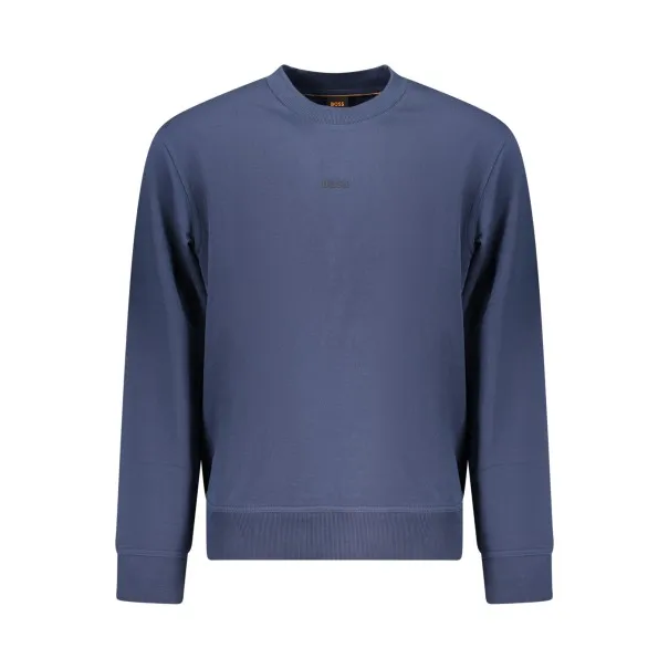 SWEAT-SHIRT BLEU À FERMETURE ÉCLAIR BOSS POUR HOMME - BOSS