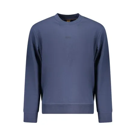 SWEAT-SHIRT BLEU À FERMETURE ÉCLAIR BOSS POUR HOMME - BOSS