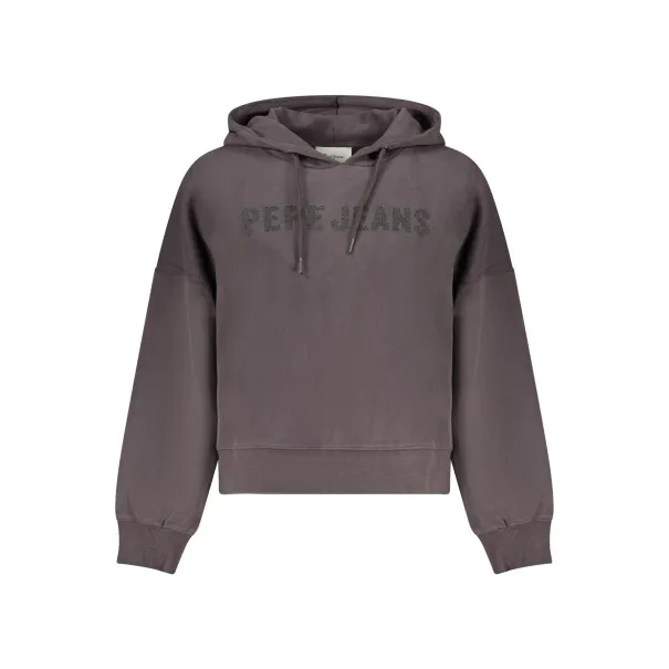 SWEAT-SHIRT NOIR À FERMETURE ÉCLAIR POUR FEMME PEPE JEANS - PEPE JEANS