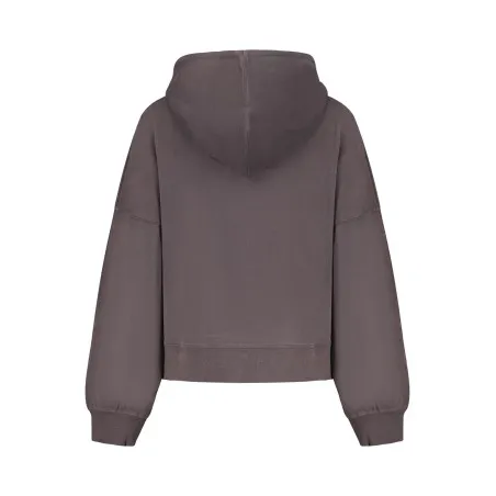 SWEAT-SHIRT NOIR À FERMETURE ÉCLAIR POUR FEMME PEPE JEANS - PEPE JEANS
