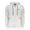 SWEAT-SHIRT BLANC À FERMETURE ÉCLAIR POUR HOMME NORVÈGE 1963 - NORWAY 1963