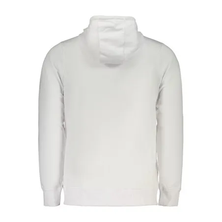 SWEAT-SHIRT BLANC À FERMETURE ÉCLAIR POUR HOMME NORVÈGE 1963 - NORWAY 1963
