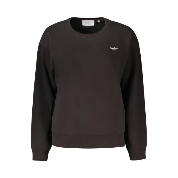 Sweat-shirt zippé noir pour femme PEPE JEANS - PEPE JEANS